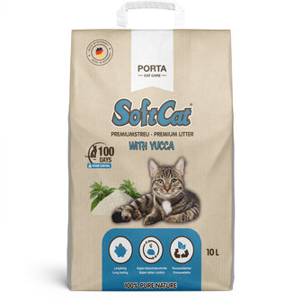 Softcat Yucca kattenbakvulling automatische kattenbak