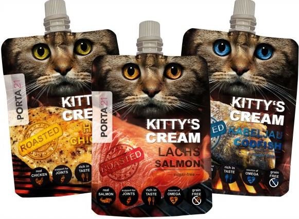 Kattensnacks kitty's cream